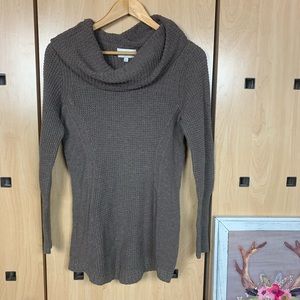 ANTHROPOLOGIE rosie cowl neck thermal sweater
